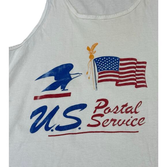 ViNTaGe USPS U.S. Postal Service Tank Top L - Picture 2 of 3